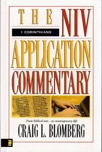 The NIV Application Commentary: 1 Corinthians 封面
