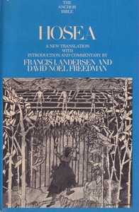 Hosea (Anchor Bible, Vol. 24) 封面