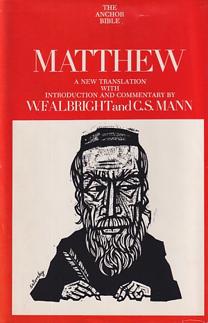 Matthew (Anchor Bible, Vol. 26) 封面