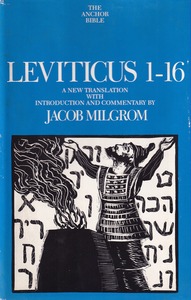Leviticus 1-16 (Anchor Bible, Vol. 3) 封面