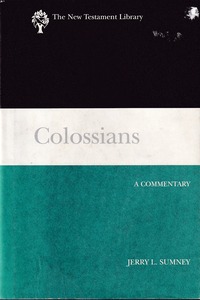 Colossians: A Commentary (The New Testament Library) 封面