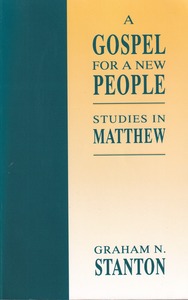 A Gospel for a New People: Studies in Matthew 封面