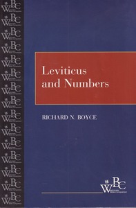 Leviticus and Numbers (Westminster Bible Companion) 封面