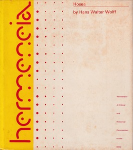 Hosea: A Commentary on the Book of the Prophet Hosea (Hermeneia) 封面