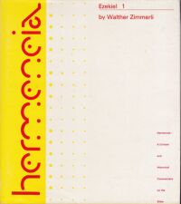 Ezekiel 1: A Commentary on the Book of the Prophet Ezekiel, Chapters 1-24 (Hermeneia) 封面