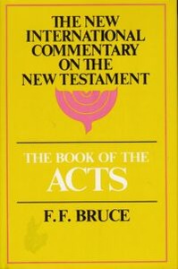 The Book of the Acts (The New International Commentary on the New Testament) 封面