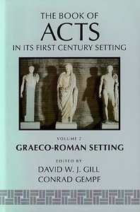 The Book of Acts in its First Century Setting, vol 2: Graeco-Roman Setting 封面
