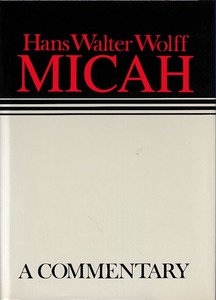 Micah: A Commentary 封面