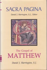 The Gospel of Matthew (Sacra Pagina Series, Vol 1) 封面