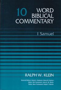 Word Biblical Commentary Vol. 10, 1 Samuel 封面