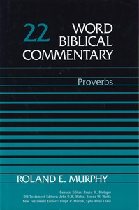 Word Biblical Commentary Vol. 22: Proverbs 封面