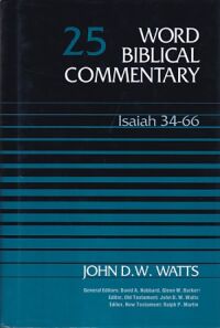 Word Biblical Commentary Vol. 25, Isaiah 34-66 封面