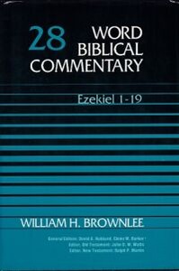 Word Biblical Commentary Vol. 28, Ezekiel 1-19 封面