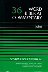 John (Word Biblical Commentary, Vol. 36) 封面