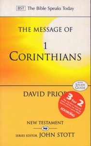 The Message of 1 Corinthians: Life in the Local Church: Study Guide (The Bible Speaks Today Series) 封面