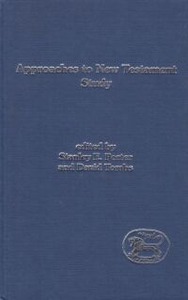 Approaches to New Testament Study (Journal for the Study of the New Testament Supplement) 封面