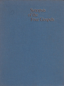 Synopsis of the Four Gospels: Greek - English Edition of the Synopsis Quattuor Evangeliorum 封面