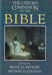 The Oxford Companion to the Bible 封面