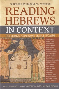 Reading Hebrews in Context: The Sermon and Second Temple Judaism 封面
