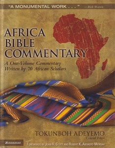 Africa Bible Commentary: A One-Volume Commentary Written by 70 African Scholars 封面