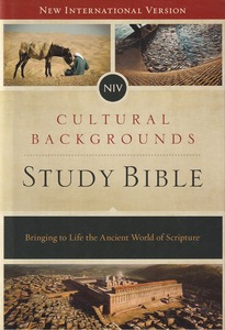NIV Cultural Backgrounds Study Bible: Bringing to Life the Ancient World of Scripture (Full colour, Red Letter) 封面
