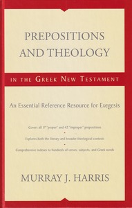 Prepositions and Theology in the Greek New Testament: An Essential Reference Resource for Exegesis 封面