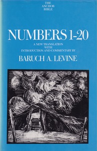 Numbers 1-20 (Anchor Bible, Vol. 4A) 封面