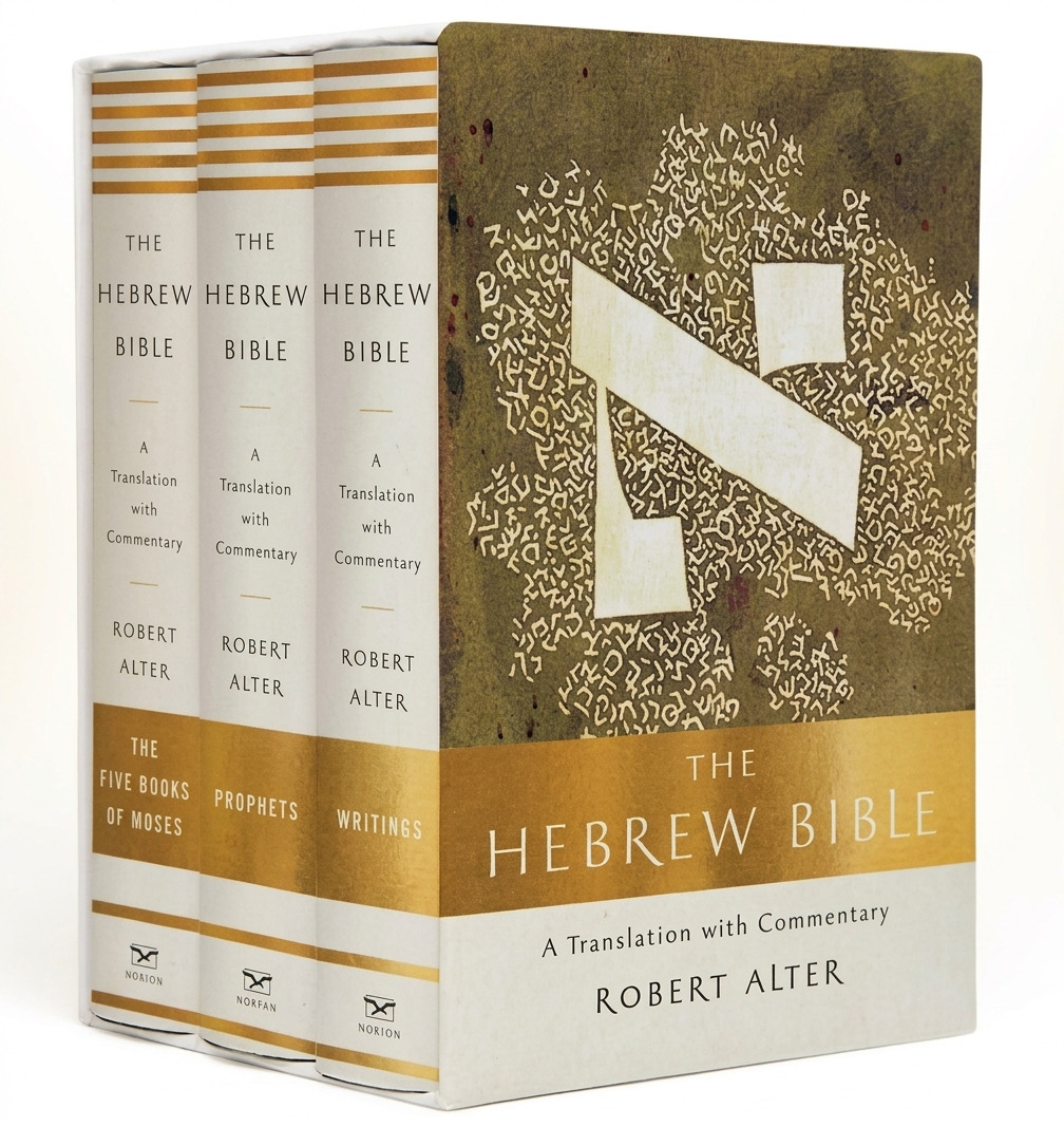 The Hebrew Bible: A Translation with Commentary (Hardcover, Box Set, 3 Books) 【此產品不設海外郵寄】 封面