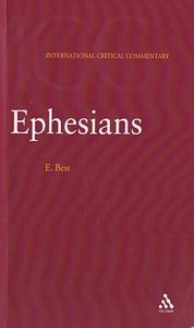 Ephesians (International Critical Commentary) 封面