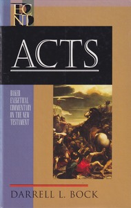 Acts (Baker Exegetical Commentary on the New Testament) 封面