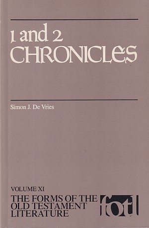1 and 2 Chronicles (The Forms of the Old Testament Literature 11 (FOTL)) 封面