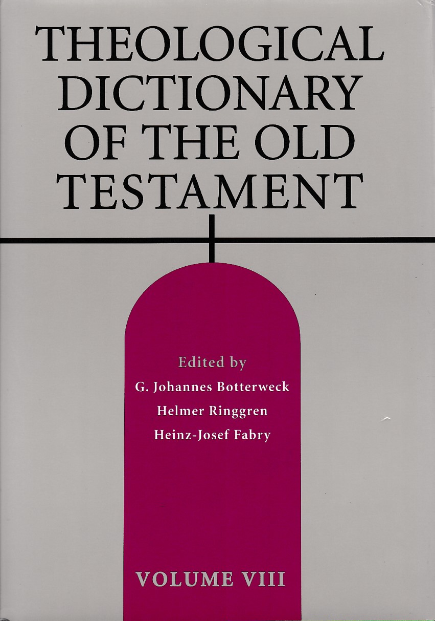 Theological Dictionary of the Old Testament, Volume VIII (TDOT) 【此產品不設海外郵寄，只提供本地上門派送】 封面