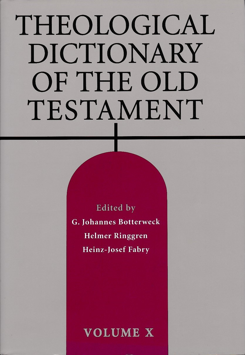 Theological Dictionary of the Old Testament, Volume X (TDOT) 【此產品不設海外郵寄，只提供本地上門派送】 封面
