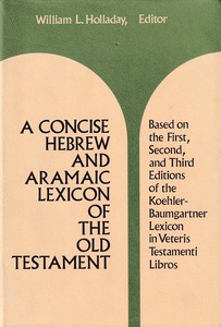 A Concise Hebrew and Aramaic Lexicon of the Old Testament 封面