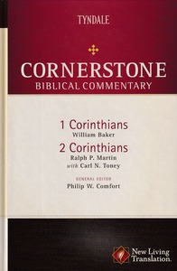 1 Corinthians, 2 Corinthians (Cornerstone Biblical Commentary, Vol. 15) 封面
