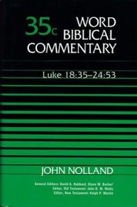 Word Biblical Commentary Vol. 35c, Luke 18:35-24:53 封面