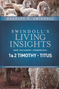 Insights on 1 & 2 Timothy, Titus (Swindoll 封面