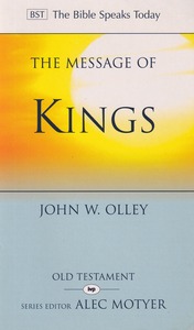 The Message of Kings (The Bible Speaks Today) 封面