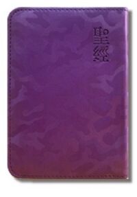 和合本修訂版.銀邊.紫色迷彩拉鍊.神版.RCU34AXZPU 封面