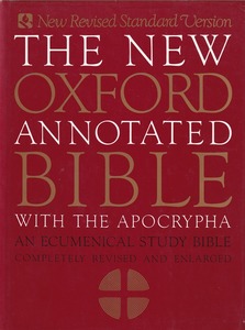 The New Oxford Annotated Bible with the Apocrypha: An Ecumenical Study Bible (Completely Revised and Enlarged) 封面