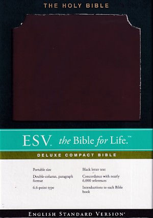 ESV Compact Bible (TruTone, Sienna, Crossroads Design) 封面