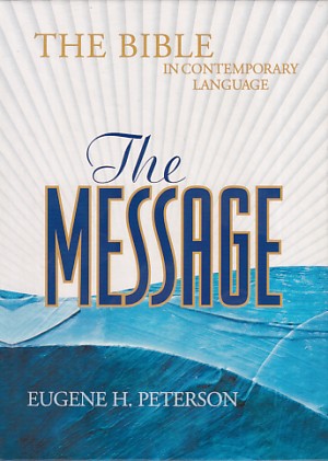 The Message: The Bible In Contemporary Language, Burgundy Bonded Leather 封面