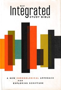 NIV, Integrated Study Bible, Hardcover: A New Chronological Approach for Exploring Scripture 封面
