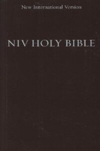 NIV, Holy Bible, Compact, Paperback, Burgundy 封面