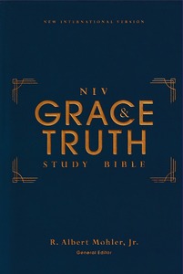 NIV, The Grace and Truth Study Bible (Trustworthy and Practical Insights), Hardcover, Red Letter, Comfort Print 封面