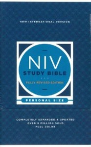 NIV Personal-Size Study Bible, Fully Revised Edition, Comfort Print, softcover (red letter) 封面