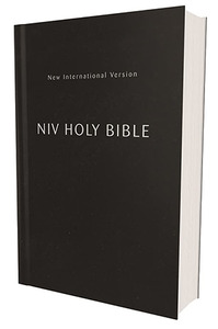 NIV, Holy Bible, Compact, Paperback, Black, Comfort Print 封面