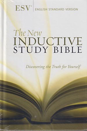 The New Inductive Study Bible (ESV) In original wrapping 封面