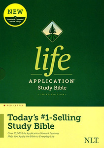 NLT Life Application Study Bible, Third Edition (Red Letter, Hardcover) 封面