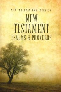 NIV, New Testament with Psalms and Proverbs, Pocket-Sized, Paperback 封面